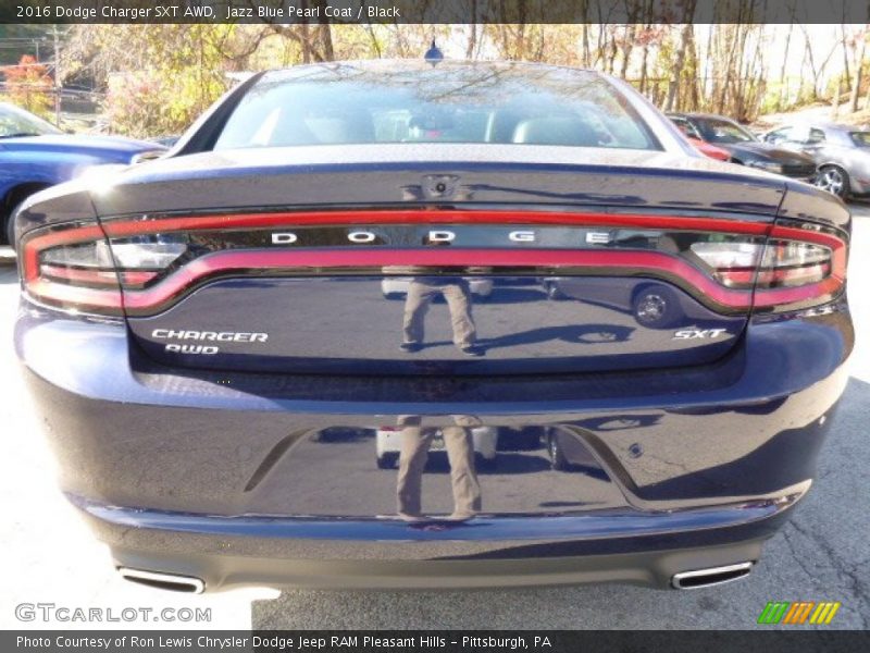 Jazz Blue Pearl Coat / Black 2016 Dodge Charger SXT AWD