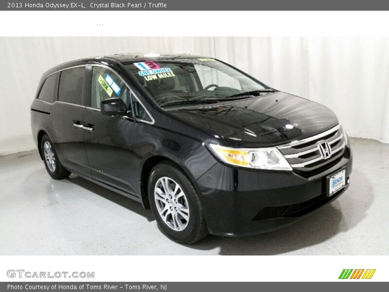 Crystal Black Pearl / Truffle 2013 Honda Odyssey EX-L