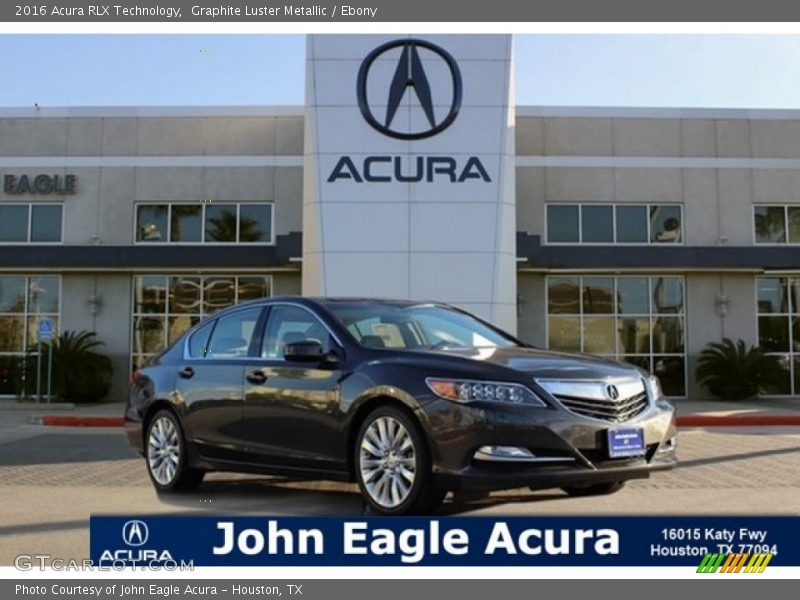 Graphite Luster Metallic / Ebony 2016 Acura RLX Technology