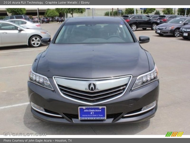 Graphite Luster Metallic / Ebony 2016 Acura RLX Technology
