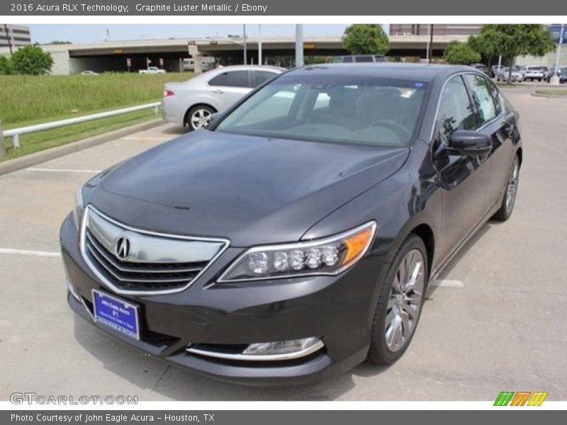Graphite Luster Metallic / Ebony 2016 Acura RLX Technology