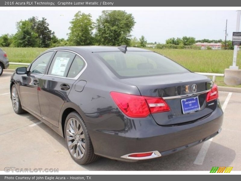 Graphite Luster Metallic / Ebony 2016 Acura RLX Technology