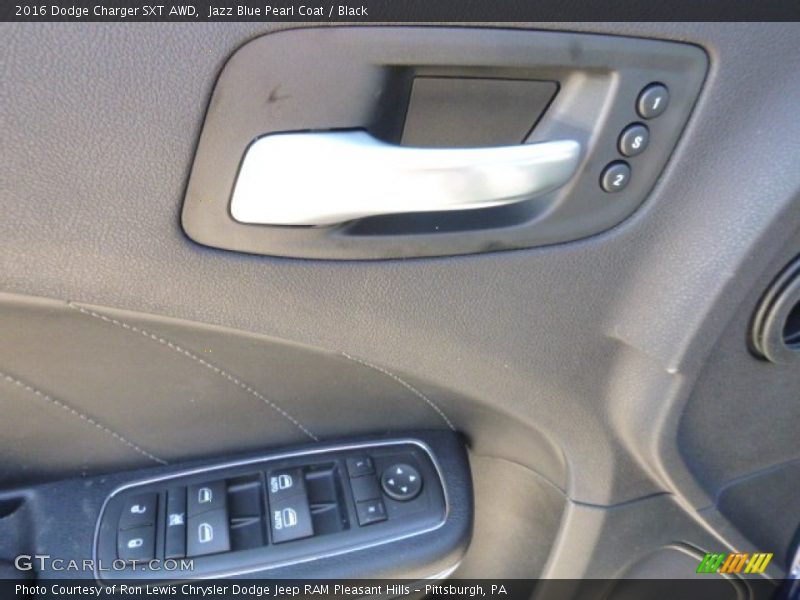 Jazz Blue Pearl Coat / Black 2016 Dodge Charger SXT AWD