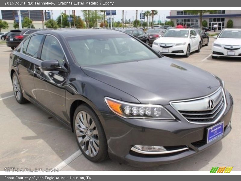 Graphite Luster Metallic / Ebony 2016 Acura RLX Technology