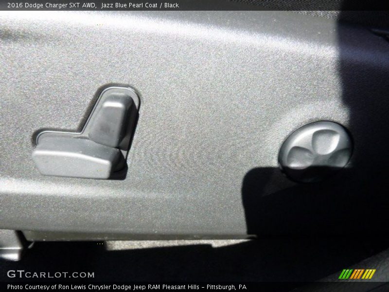 Jazz Blue Pearl Coat / Black 2016 Dodge Charger SXT AWD