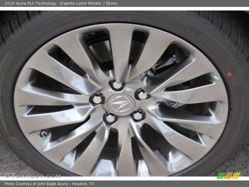 Graphite Luster Metallic / Ebony 2016 Acura RLX Technology