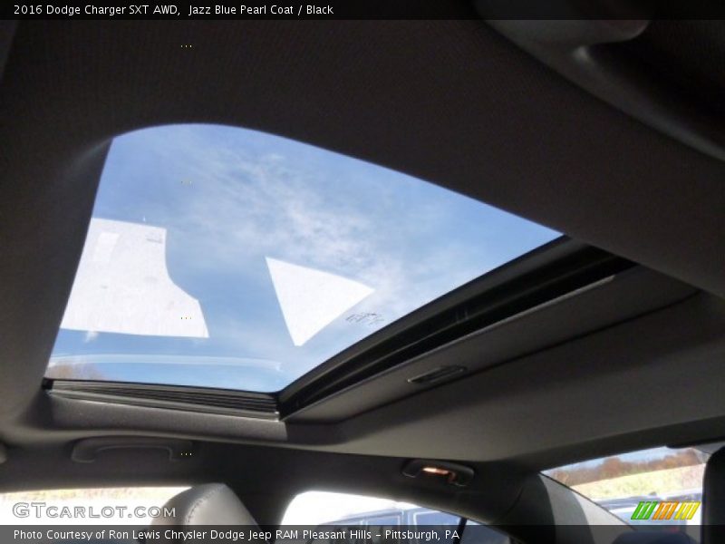 Jazz Blue Pearl Coat / Black 2016 Dodge Charger SXT AWD