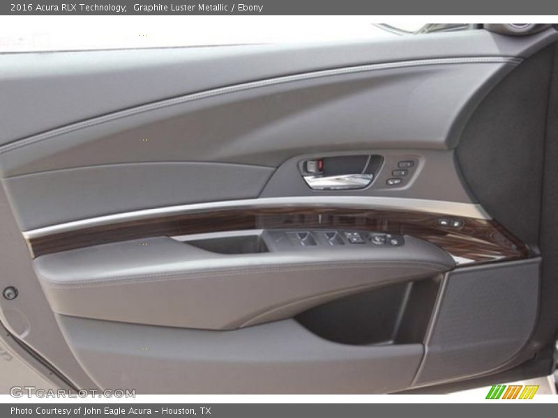Graphite Luster Metallic / Ebony 2016 Acura RLX Technology