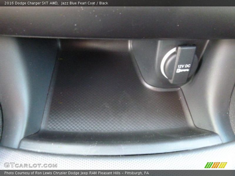 Jazz Blue Pearl Coat / Black 2016 Dodge Charger SXT AWD
