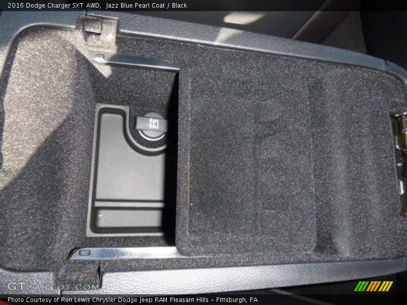 Jazz Blue Pearl Coat / Black 2016 Dodge Charger SXT AWD