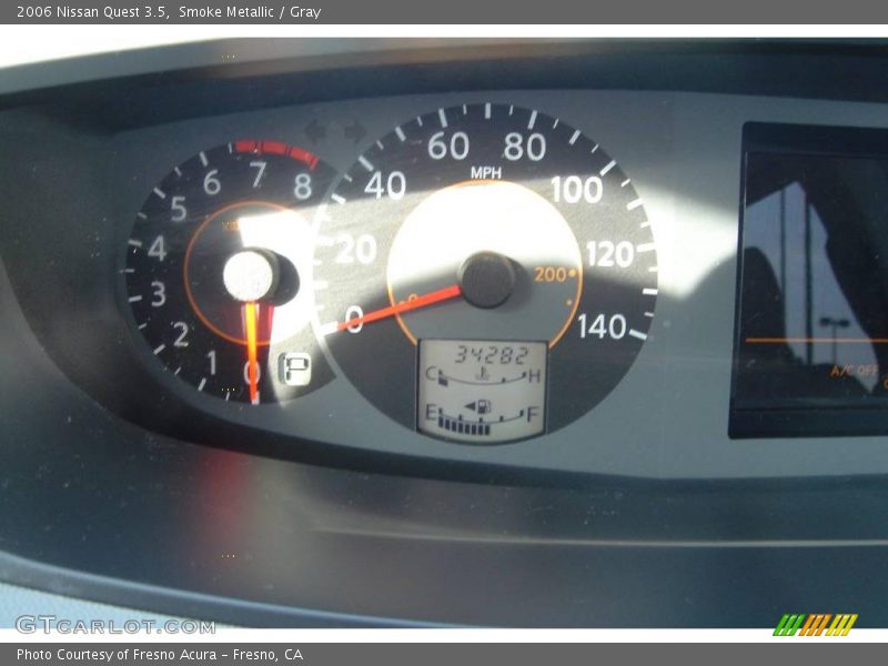 Smoke Metallic / Gray 2006 Nissan Quest 3.5