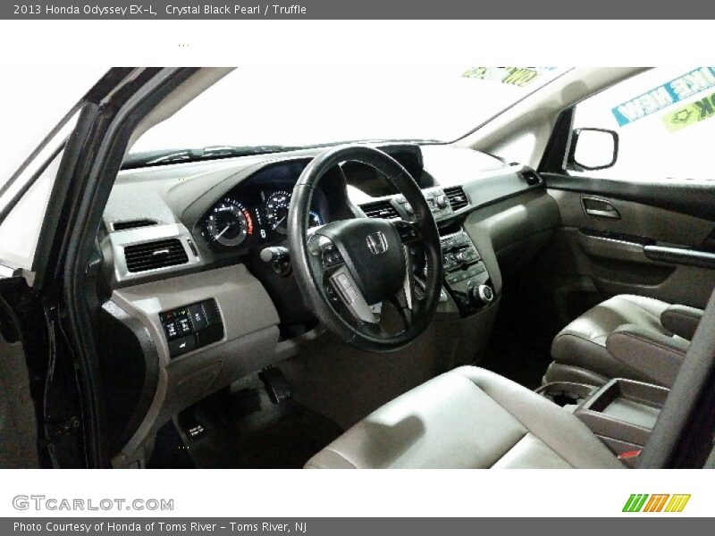 Crystal Black Pearl / Truffle 2013 Honda Odyssey EX-L