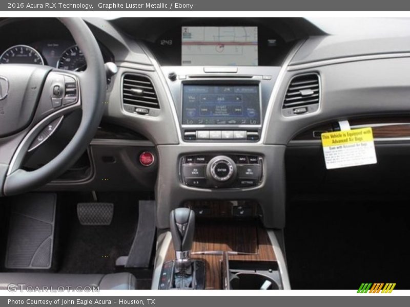 Graphite Luster Metallic / Ebony 2016 Acura RLX Technology