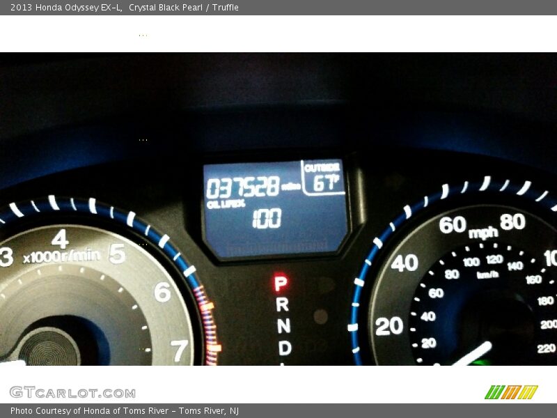 Crystal Black Pearl / Truffle 2013 Honda Odyssey EX-L