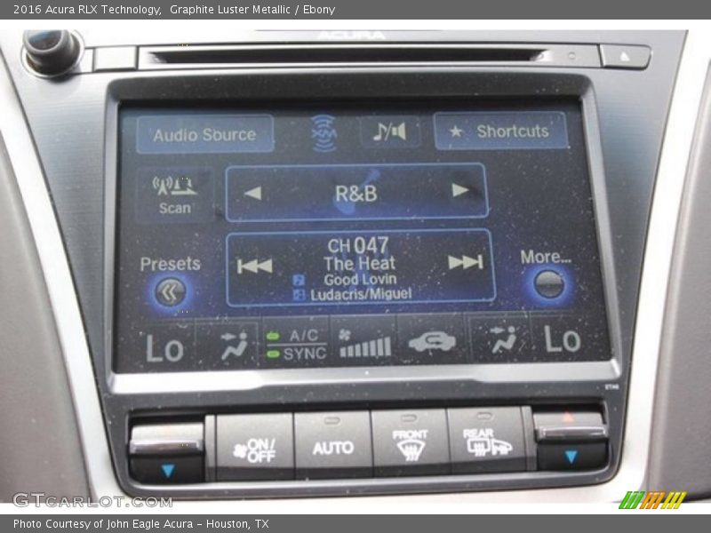 Graphite Luster Metallic / Ebony 2016 Acura RLX Technology
