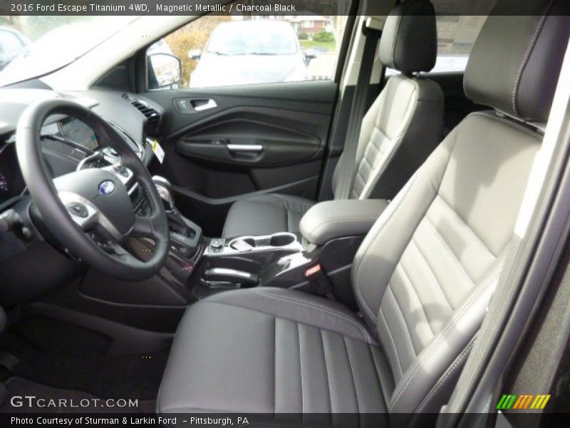 Magnetic Metallic / Charcoal Black 2016 Ford Escape Titanium 4WD