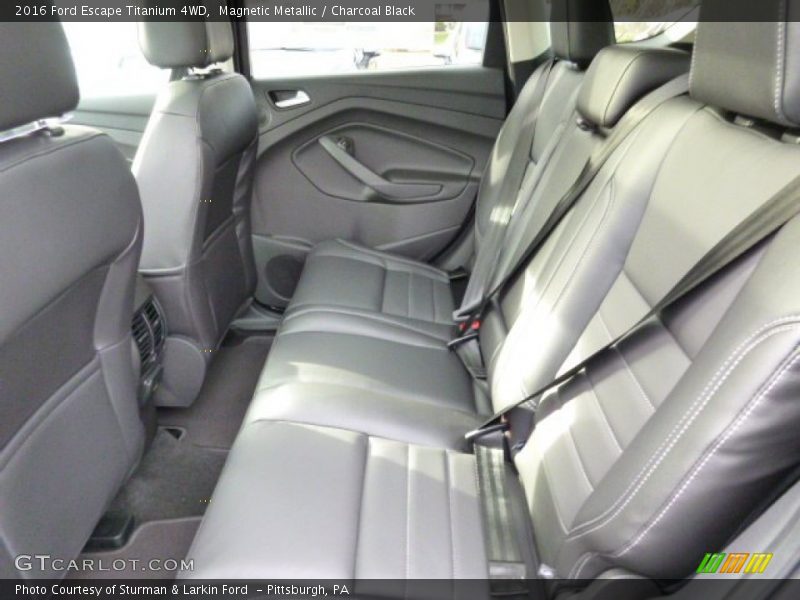 Magnetic Metallic / Charcoal Black 2016 Ford Escape Titanium 4WD