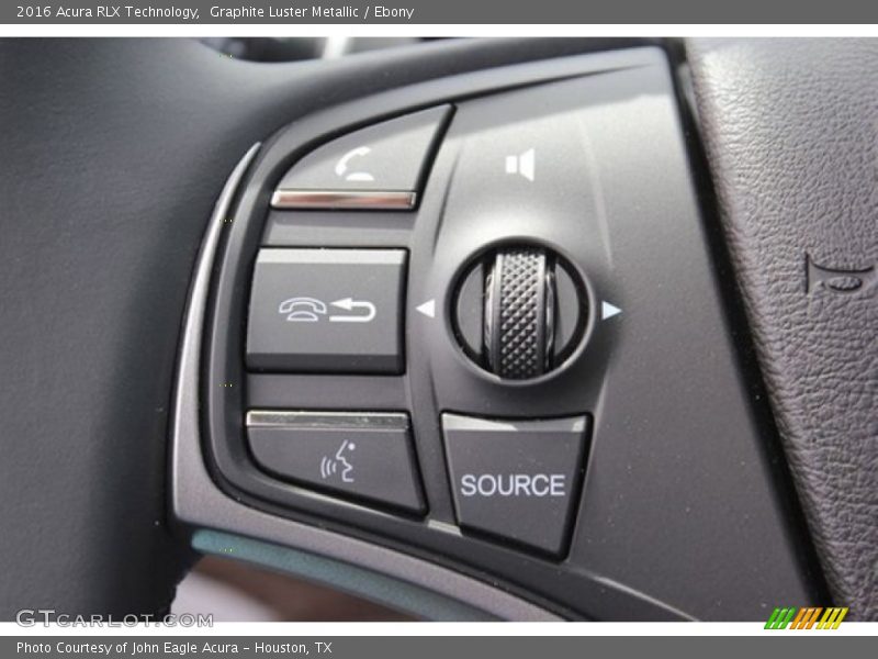 Graphite Luster Metallic / Ebony 2016 Acura RLX Technology