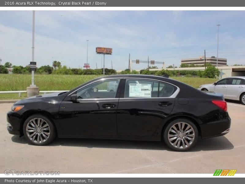 Crystal Black Pearl / Ebony 2016 Acura RLX Technology
