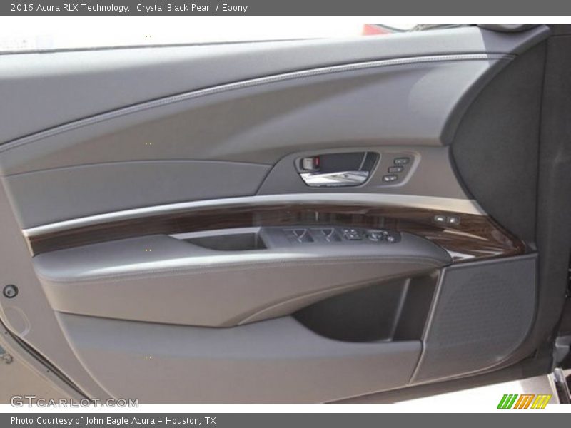 Crystal Black Pearl / Ebony 2016 Acura RLX Technology