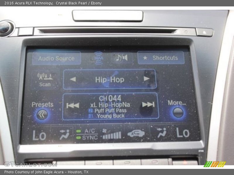 Crystal Black Pearl / Ebony 2016 Acura RLX Technology