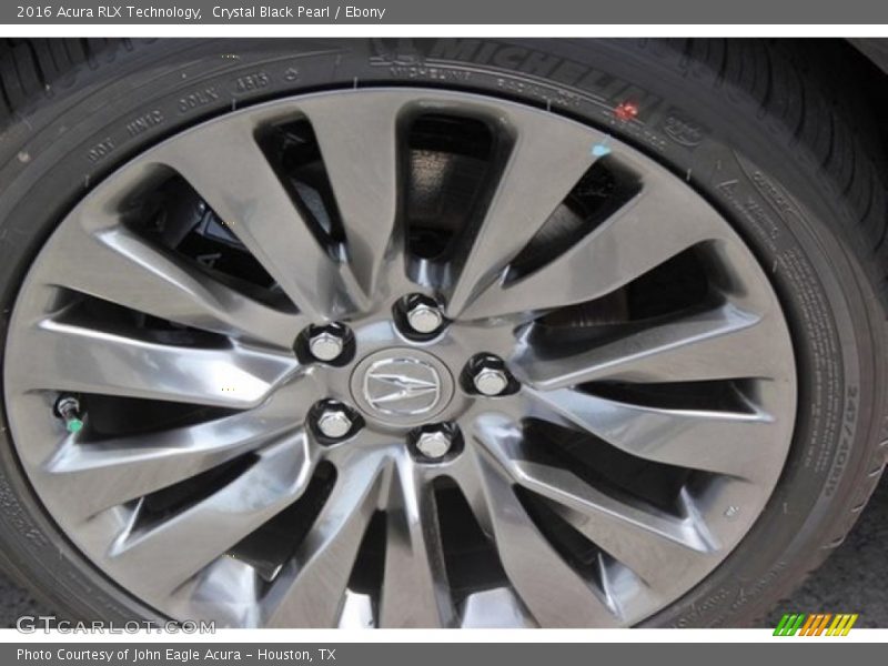 Crystal Black Pearl / Ebony 2016 Acura RLX Technology