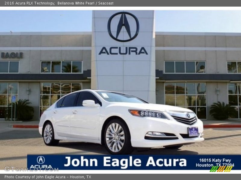 Bellanova White Pearl / Seacoast 2016 Acura RLX Technology