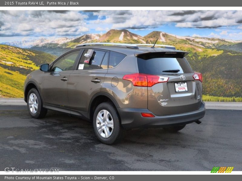 Pyrite Mica / Black 2015 Toyota RAV4 LE