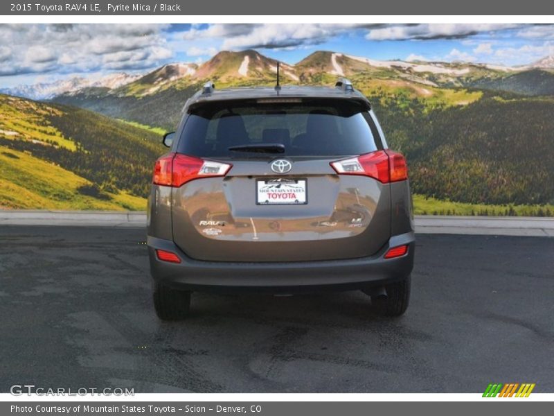 Pyrite Mica / Black 2015 Toyota RAV4 LE
