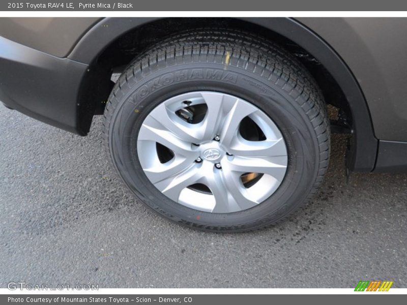 Pyrite Mica / Black 2015 Toyota RAV4 LE