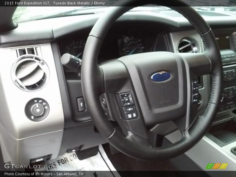Tuxedo Black Metallic / Ebony 2015 Ford Expedition XLT