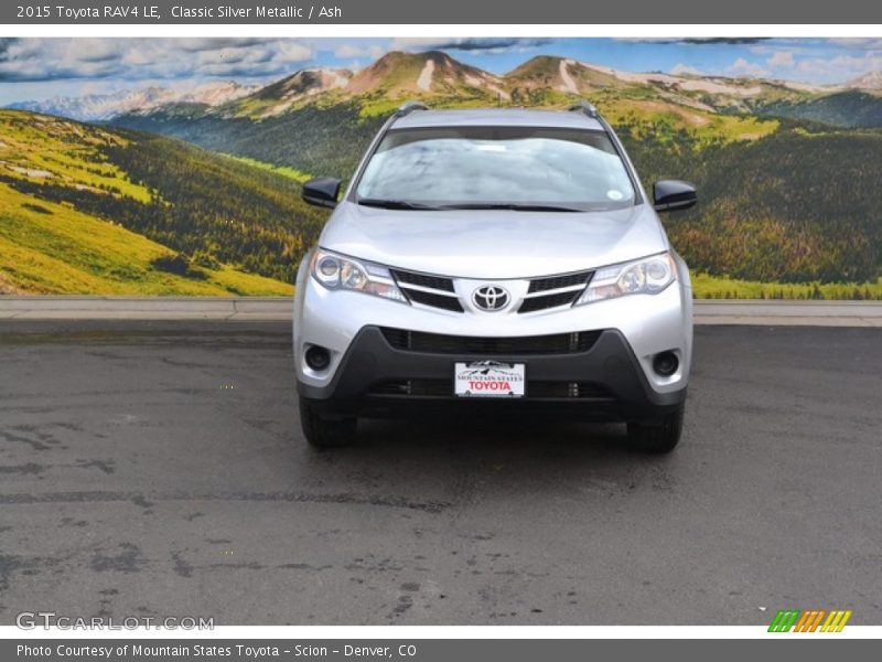 Classic Silver Metallic / Ash 2015 Toyota RAV4 LE