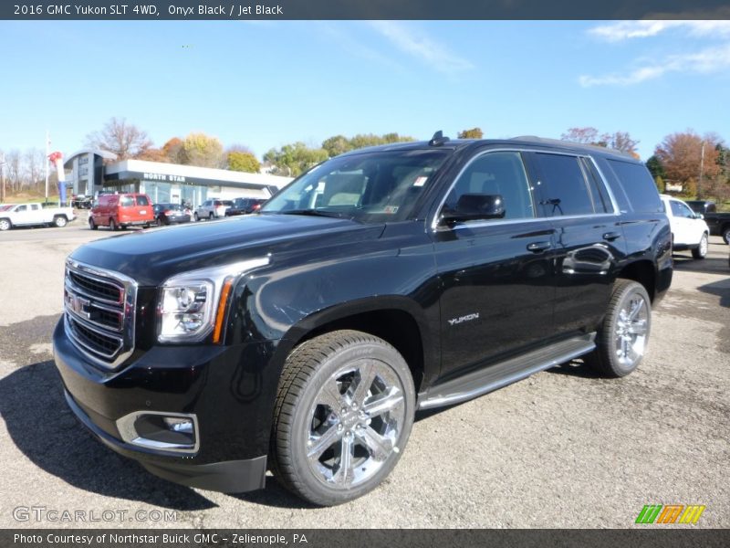 Onyx Black / Jet Black 2016 GMC Yukon SLT 4WD