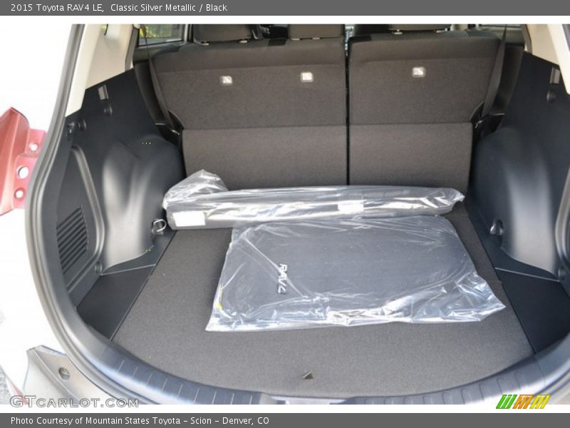 Classic Silver Metallic / Black 2015 Toyota RAV4 LE