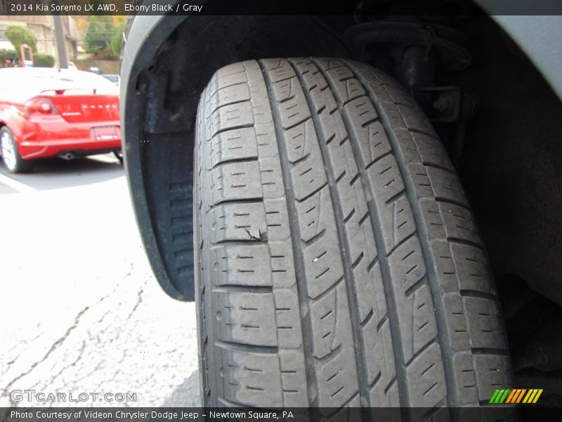 Ebony Black / Gray 2014 Kia Sorento LX AWD