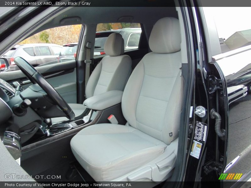 Ebony Black / Gray 2014 Kia Sorento LX AWD