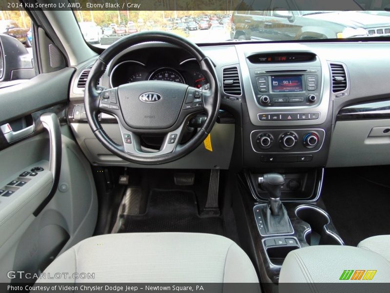 Ebony Black / Gray 2014 Kia Sorento LX AWD