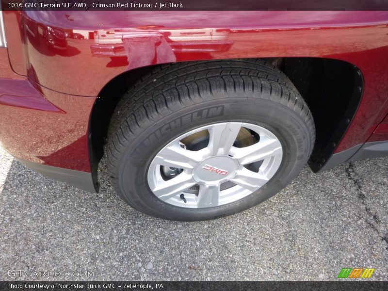 Crimson Red Tintcoat / Jet Black 2016 GMC Terrain SLE AWD