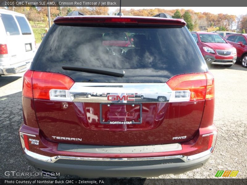 Crimson Red Tintcoat / Jet Black 2016 GMC Terrain SLE AWD