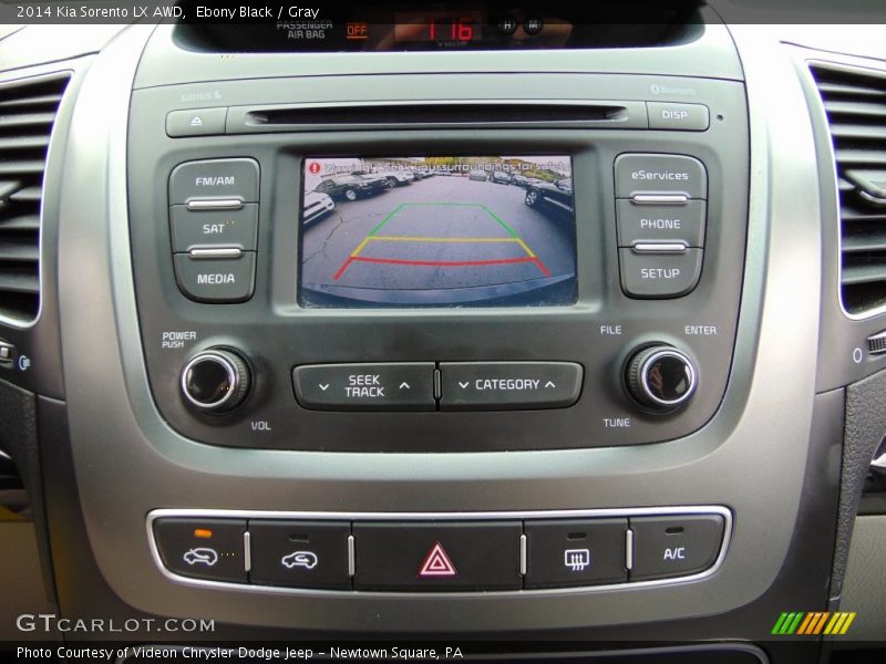 Ebony Black / Gray 2014 Kia Sorento LX AWD