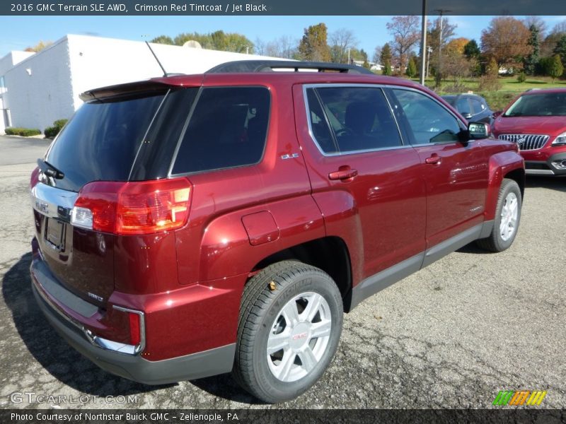  2016 Terrain SLE AWD Crimson Red Tintcoat