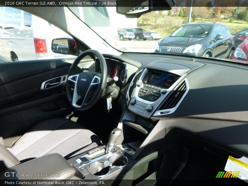 Crimson Red Tintcoat / Jet Black 2016 GMC Terrain SLE AWD