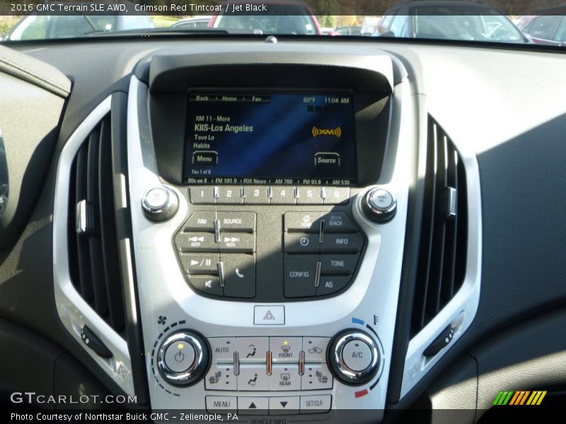 Crimson Red Tintcoat / Jet Black 2016 GMC Terrain SLE AWD