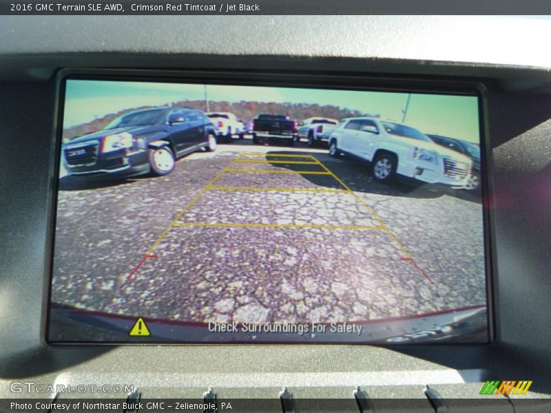 Crimson Red Tintcoat / Jet Black 2016 GMC Terrain SLE AWD