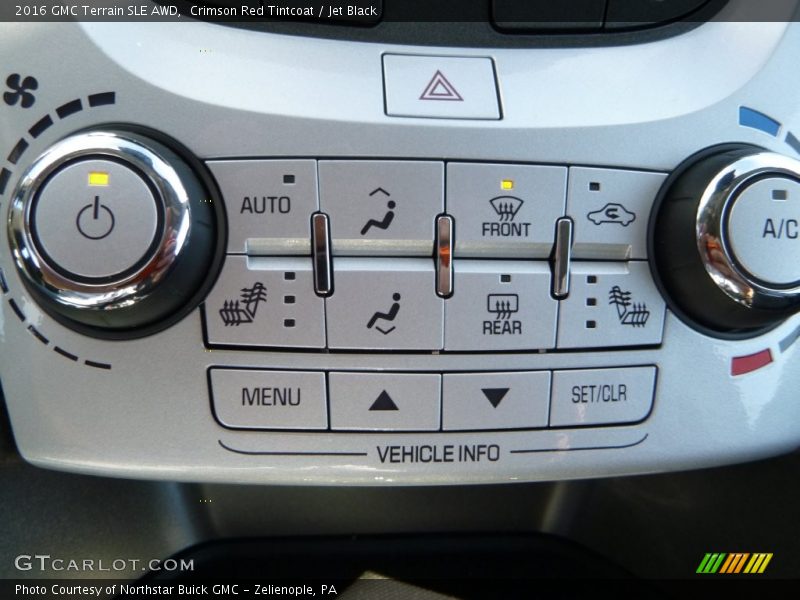 Crimson Red Tintcoat / Jet Black 2016 GMC Terrain SLE AWD