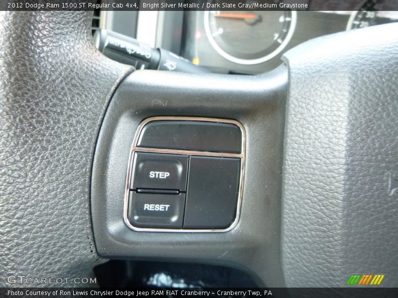 Bright Silver Metallic / Dark Slate Gray/Medium Graystone 2012 Dodge Ram 1500 ST Regular Cab 4x4