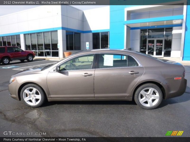 Mocha Steel Metallic / Cocoa/Cashmere 2012 Chevrolet Malibu LS