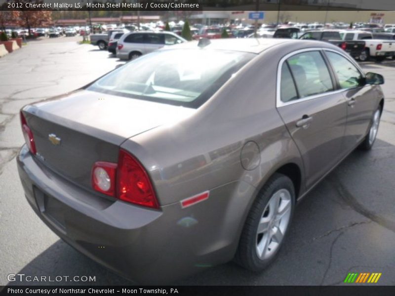 Mocha Steel Metallic / Cocoa/Cashmere 2012 Chevrolet Malibu LS