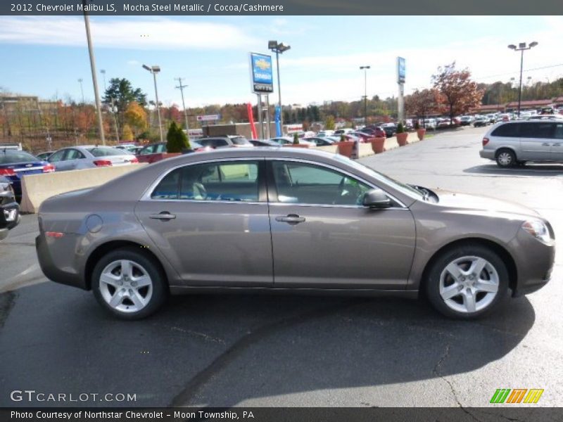 Mocha Steel Metallic / Cocoa/Cashmere 2012 Chevrolet Malibu LS