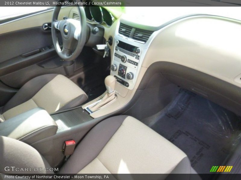 Mocha Steel Metallic / Cocoa/Cashmere 2012 Chevrolet Malibu LS